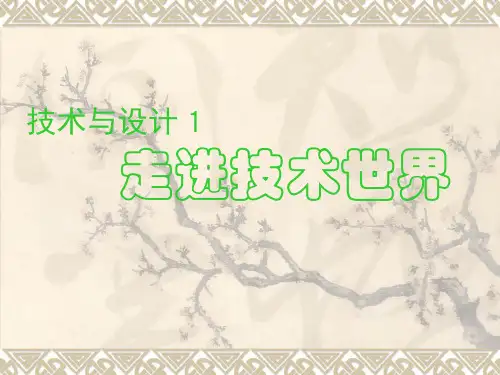 走进技术世界课件.ppt