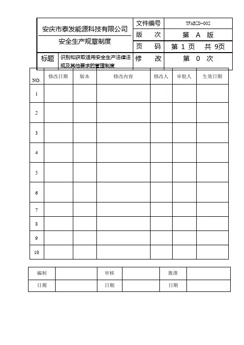 2 领导干部带班管理制度