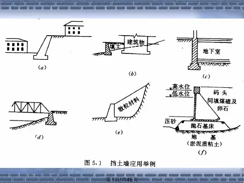 挡土结构土压力计算