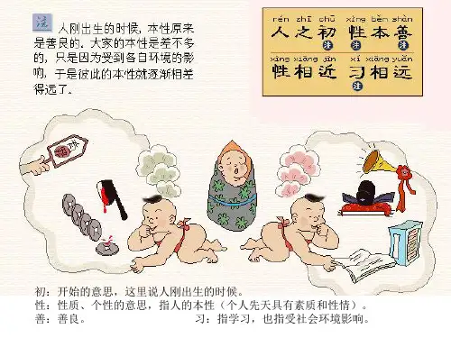 图拼注新三字经PPT课件(一)