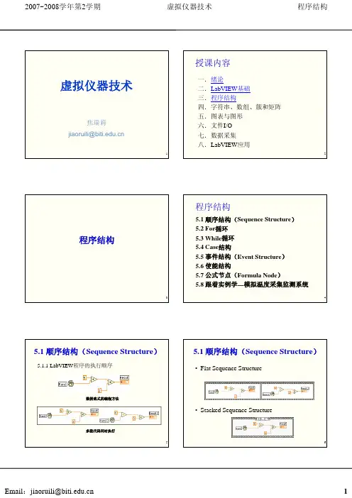 labview程序结构