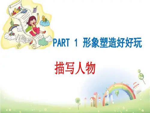 思维导图阅读作文之人物形象24页PPT