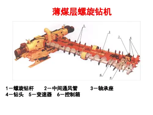 螺旋钻采煤机解读