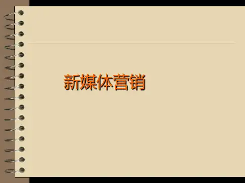 新媒体营销分析解析