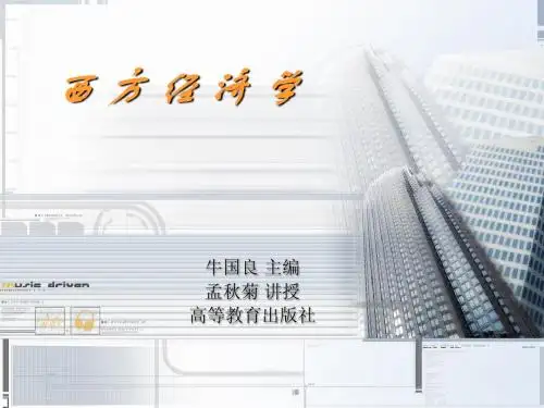 第四章生产者行为理论(新)