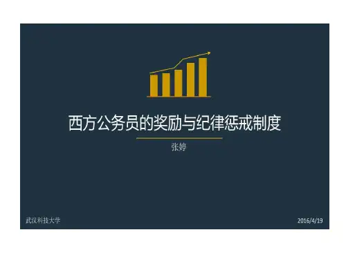 西方公务员奖励纪律与惩戒29页PPT
