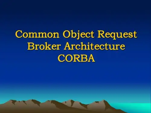 CORBA部分