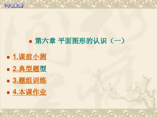 数学:第六章平面图形的认识(一)复习课件(苏科版七年级上)