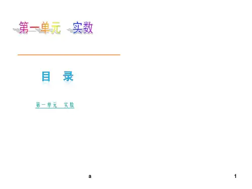 《实数教学课件》PPT课件