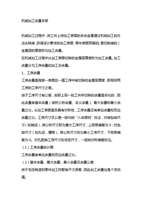 机械加工余量手册 2