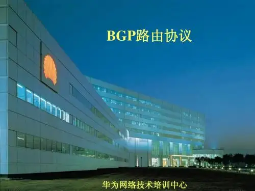 华为_BGP路由协议