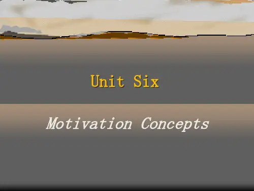 组织行为学Unit 6 (R)名师优质资料
