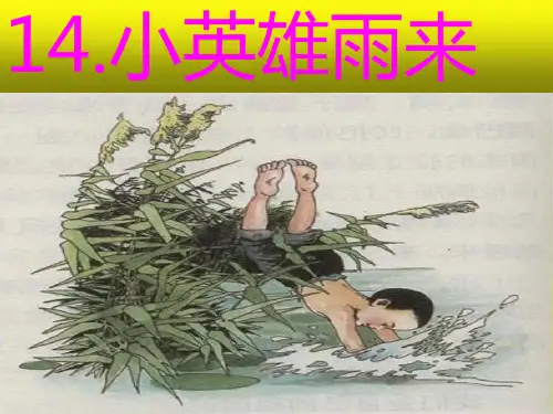 14.小英雄雨来ppt