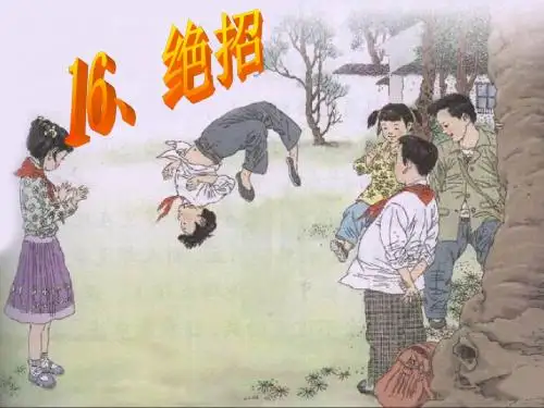 人教版小学三年级下册16绝招ppt