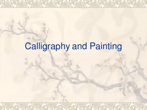 Calligraphy and Painting