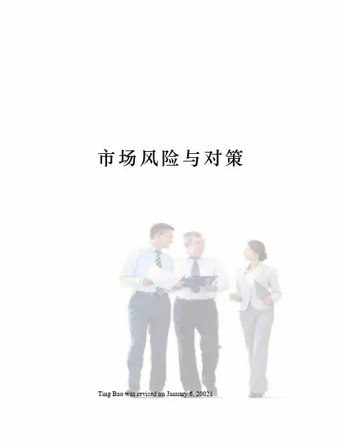 市场风险与对策