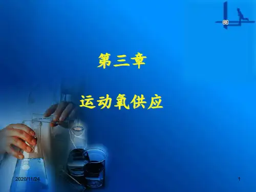 03第三章运动氧供应 ppt课件