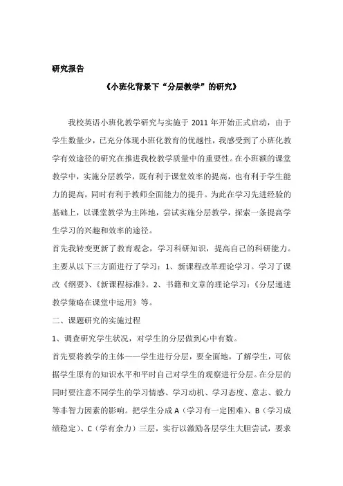 研究报告