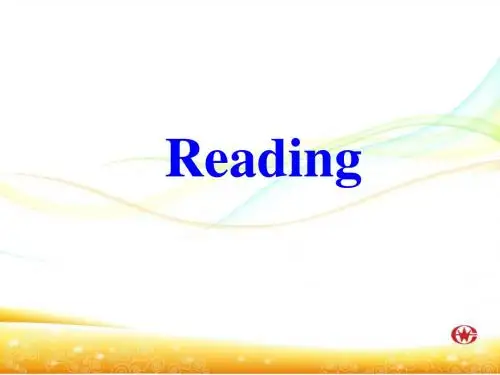 Unit 3 A healthy life-Reading