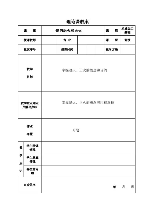 退火和正火