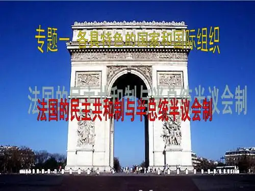 法国的民主共和制和半总统半议会制