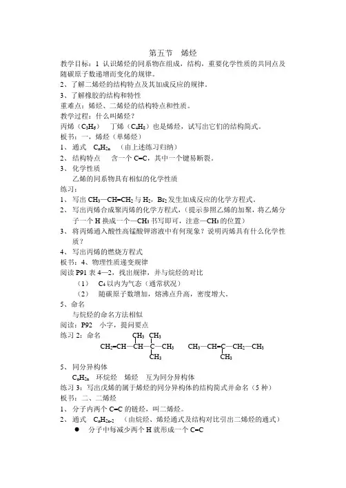 烯烃