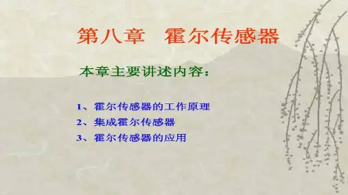 《霍尔传感器》PPT课件