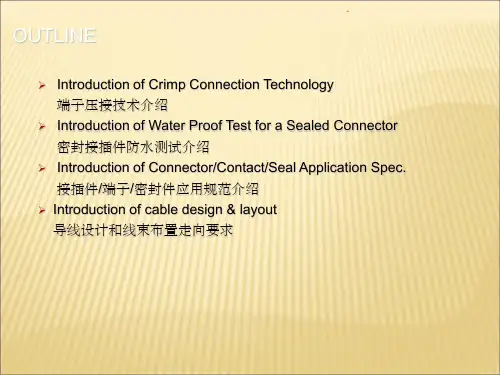 汽车线束端子接插件应用介绍55204