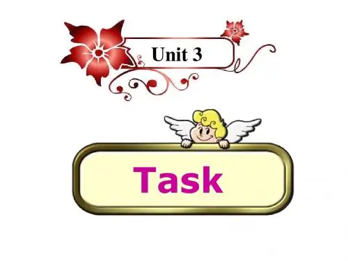 牛津译林版八年级下册Unit3 Task课件(共15张PPT)
