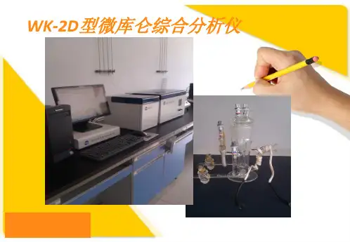 WK-2D型微库仑综合分析仪.