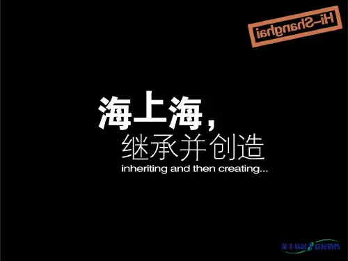 易居中国经典案例—海上海提案报告