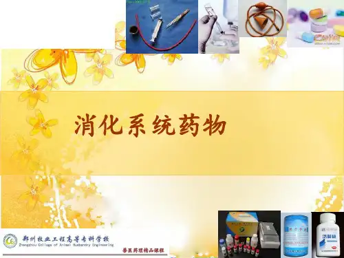 第八章 消化系统药物分解