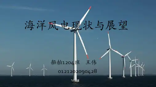 海上风电的开发和利用