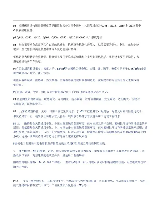 二级建造师机电实务重要知识点