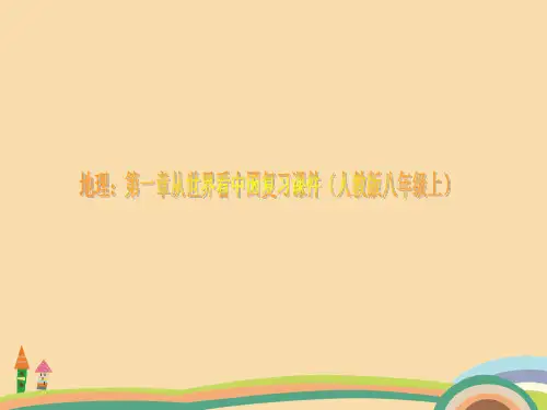 八年级地理人教版从世界看中国精选课件PPT