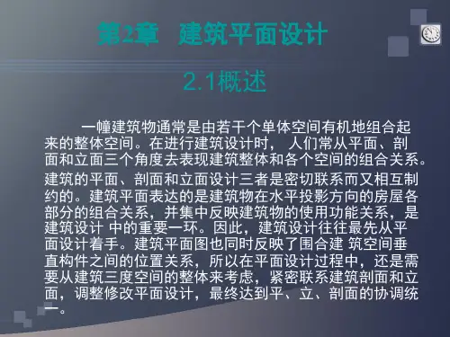 房屋建筑学x11-2-建筑空间构成及组合