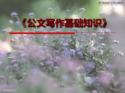 企业常用公文写作培训ppt复习课件.ppt