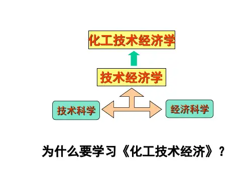 电子教案与课件：《化工技术经济(第四版)》第1章 绪论