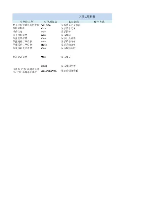 SAP审计使用手册V1.0