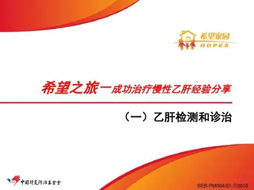 乙肝检测PPT课件