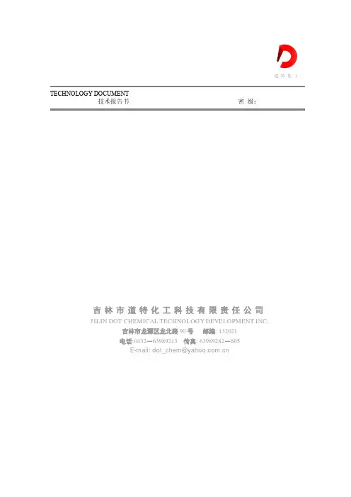 丙酮加氢生产异丙醇可行性研究报告