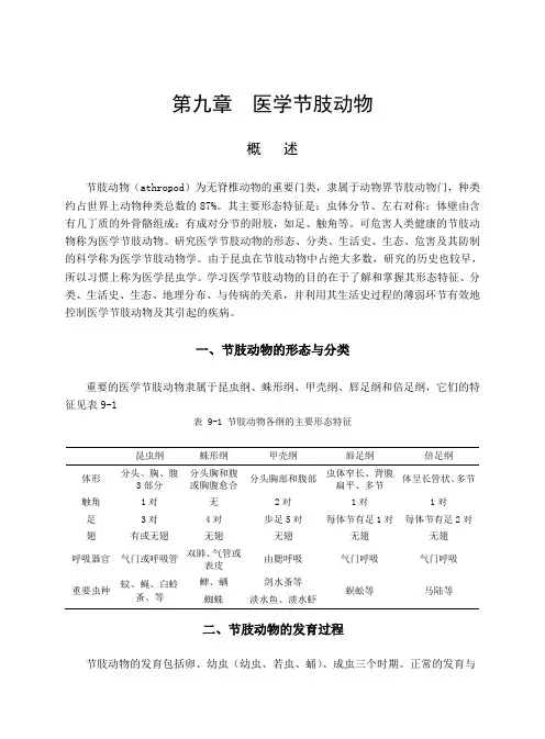 09第九章    医学节肢动物