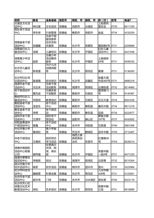 青少年活动中心