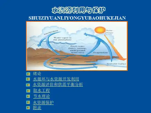 水资源利用与保护.ppt