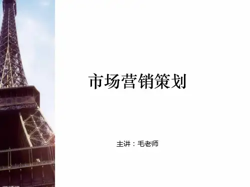 市场营销策划之产品策划概述PPT(共 42张)