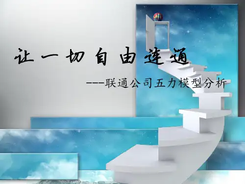 联通公司五力模型分析