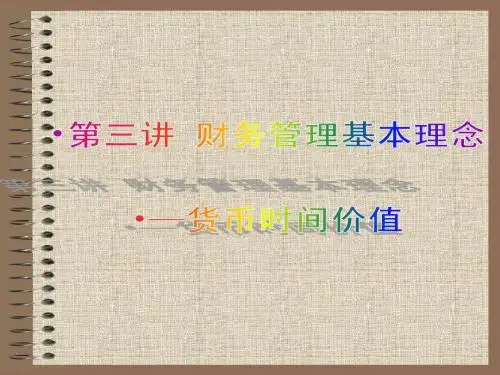 MBA-财务管理课件 第3讲