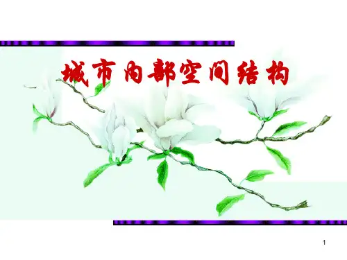 城市内部空间结构ppt课件
