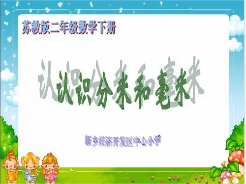 认识分米和毫米ppt