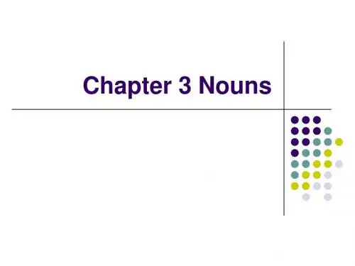 Nouns